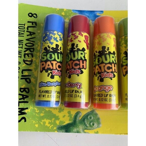 8 Pack Taste Beauty SOUR PATCH Flavored Lip Balm Assorted Flavors NEW Sealed - Picture 6 of 13